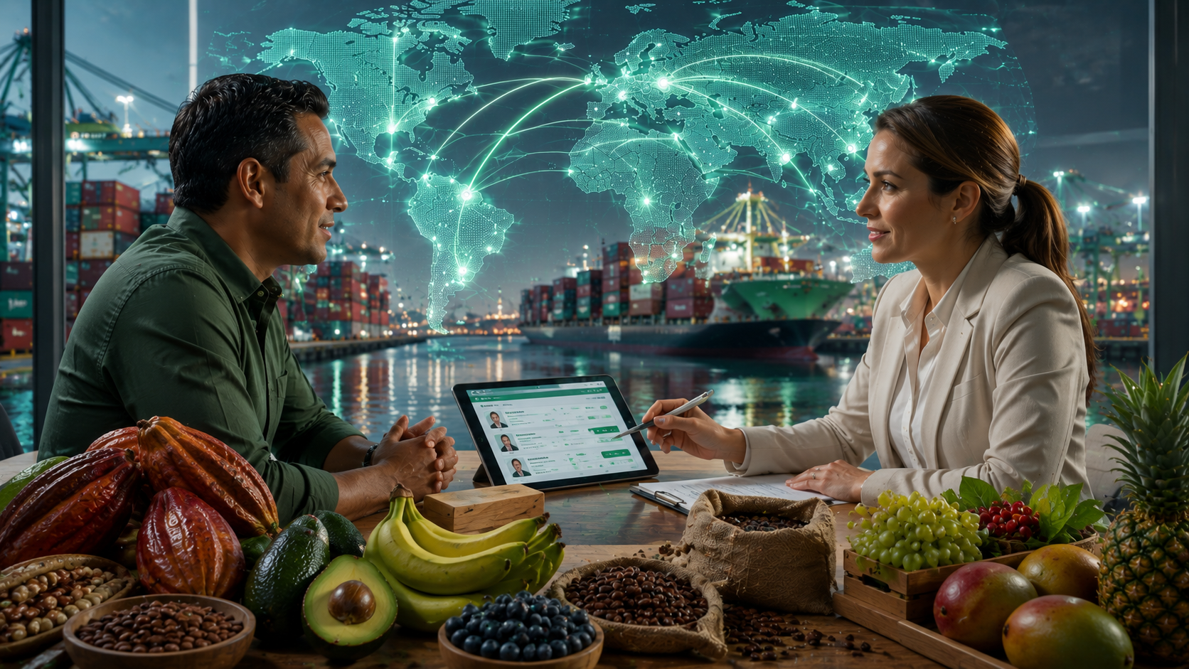 Cómo encontrar compradores internacionales para productos agrícolas: guía completa 2026
