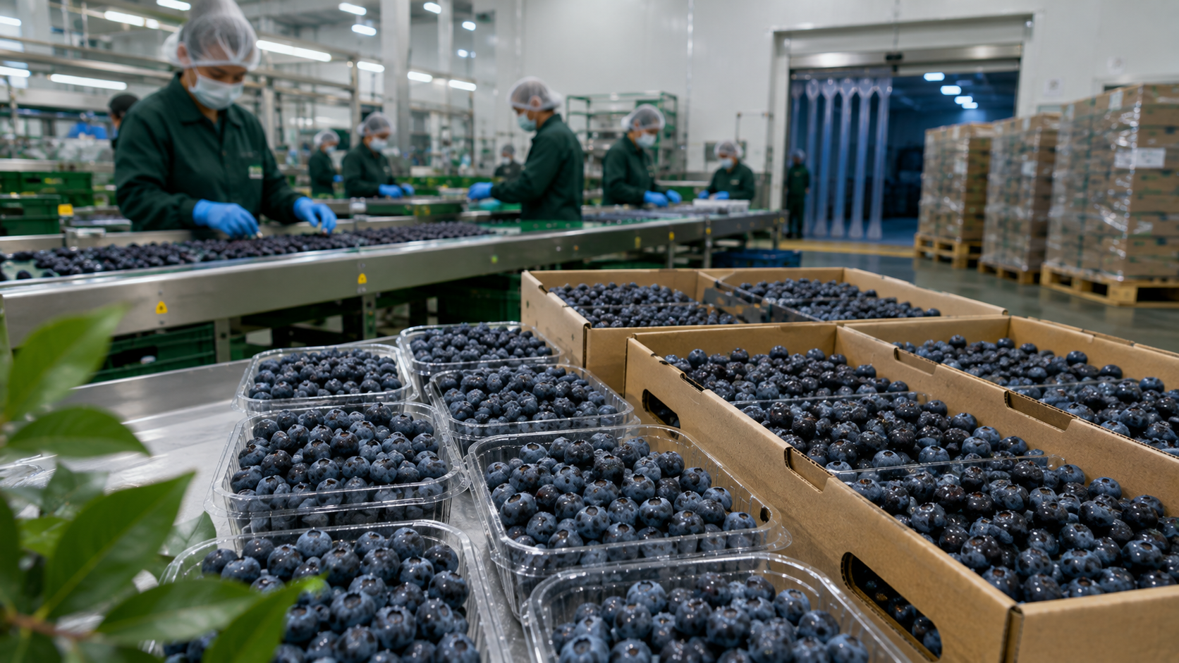 Arándanos: producción, exportación, mercados y oportunidades internacionales